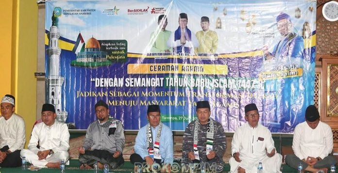 Bupati Anambas Hadiri Peringatan Tahun Baru Islam 1 Muharam 1447 H