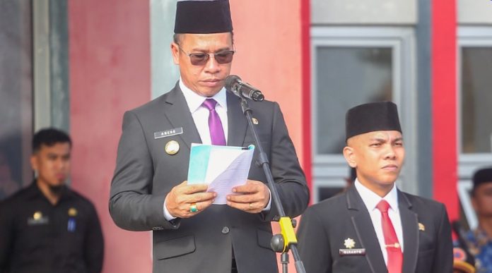 Bupati Kepulauan Anambas, Aneng Memimpin Upacara Memperingati Hari Lahir Pancasila 2025