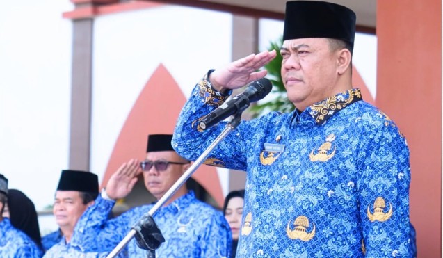 Hari Lahir Pancasila Pemkab Bintan Upacara Hari Lahir Pancasila, Sekda Bintan Bacakan Sambutan Kepala BPIP RI