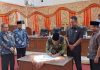 Kepala Daerah dan DPRD Pasbar Menyepakati Ranwal RPJMD 2025-2029