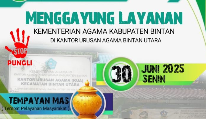Menggayung Layanan Kemenag Bintan
