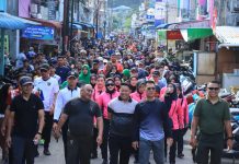 Meriahkan Hari Bhayangkara Ke-79, Polres Anambas Gelar Jalan Santai dan Senam Bersama