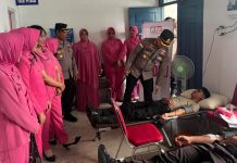 Polres Anambas Gelar Bakti Kesehatan Donor Darah Dalam Rangka HUT Bhayangkara Ke-79