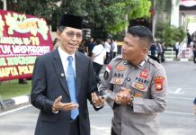 Upacara Hari Bhayangkara ke-79, Amsakar-Li Claudia Apresiasi Polri Jaga Keamanan di Batam Amsakar-Li Claudia