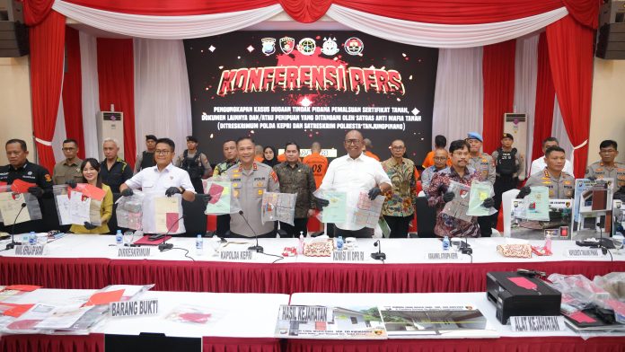 Berikut Modus Mafia Tanah yang Berhasil Diungkap Polda Kepri beserta Polresta Tanjungpinang