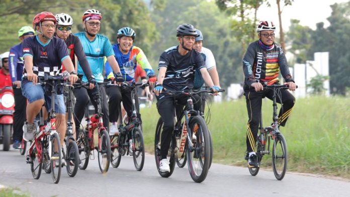 Dukung Jadi Agenda Rutin, Pemko Batam Apresiasi Gowes Santai Bersama Warga