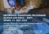 Info Gangguan Air Batam Senin 21 Juli 2025 Dampak Pekerjaan Depan Hotel Vista