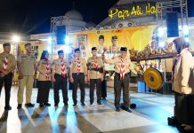Ka Kwarcab Pramuka Jefridin Buka Gebyar Pramuka Batam 2025 di Dataran Engku Putri Gebyar Pramuka Batam