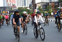 Gowes Santai BP Batam-Polda Kepri, Pererat Silaturahmi dan Wujudkan Batam Sehat Gowes Santai BP Batam
