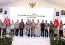 Hadiri Peresmian Pabrik STANIA, Amsakar-Li Claudia Apresiasi Hilirisasi dan Lapangan Kerja Baru Hadiri Peresmian Pabrik STANIA