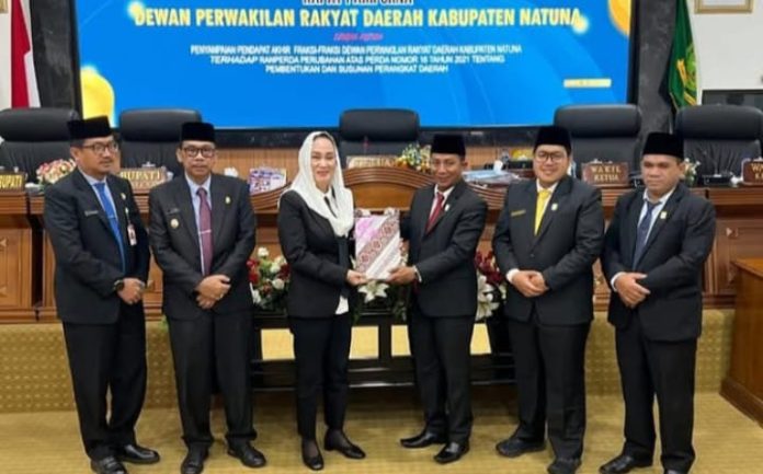 Pemerintah Natuna, DPRD Natuna, Bupati Cen Sui Lan, Ranperda