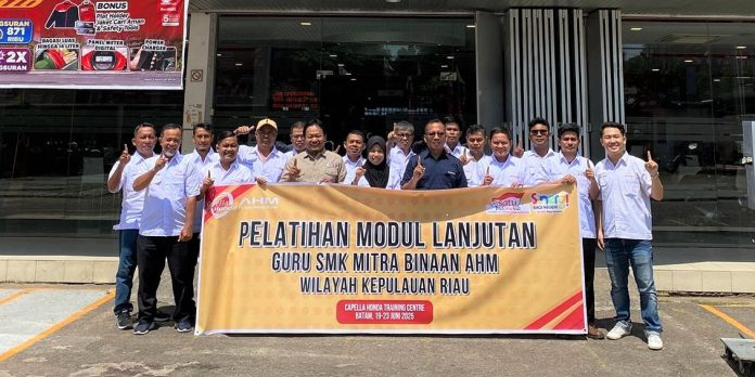 Dukung Pendidikan Vokasi, Capella Honda Gelar Pelatihan dan Sertifikasi Guru SMK Se-Kepri Dukung Pendidikan Vokasi, Capella Honda Gelar Pelatihan dan Sertifikasi Guru SMK Se-Kepri