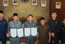 Ketua DPRD Anambas Tandatangani Nota Kesepakatan KUA dan PPAS Perubahan Tahun Anggaran 2025 KUA dan PPAS Perubahan