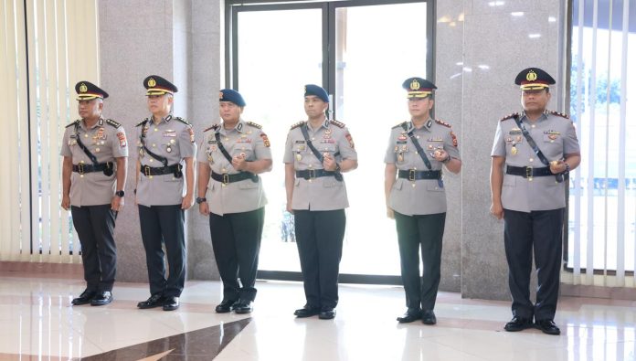 Kapolda Kepri Irjen Pol Asep Safrudin Pimpin Sertijab Irwasda, Dansat Brimob dan Kapolres Anambas