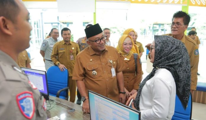 Wali Kota Tanjungpinang Lis Darmansyah Resmikan Layanan Kesamsatan di Mal Pelayanan Publik