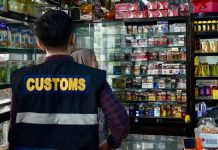 Operasi Gurita, KPPBC Karimun Amankan Ribuan Batang Rokok Ilegal