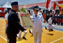 Remisi Umum dan Dasawarsa Rutan Karimun, Bupati Iskandarsyah Apresiasi WBP Berdedikasi Rutan Karinun