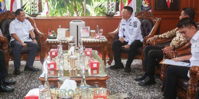 Bupati Anambas dan Menteri Dalam Negeri Bupati Anambas