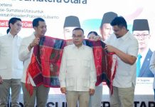Ketua Harian Gerindra Sufmi Dasco Hadiri Bimtek Partai Gerindra Sumut di Hotel Emerald Garden Medan Bimbingan Teknis (Bimtek) Partai Gerindra Sumut, di Hotel Emerald Garden Medan, pada Sabtu (9/8/2025).