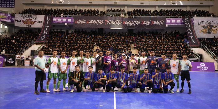 Ribuan Penonton Saksikan Liga Futsal Pelajar SMA AXIS Nation Cup 2025 di Kota Batam