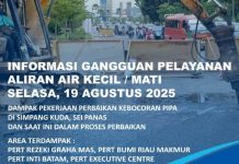 Info Gangguan Air Batam Dampak Perbaikan Kebocoran Pipa di Sei Panas Info Gangguan Air Batam Dampak Perbaikan Kebocoran Pipa di Sei Panas