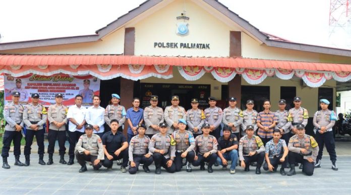 Kapolres Kepulauan Anambas ke Polsek Palmatak