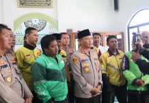 Polresta Tanjungpinang Sampaikan Rasa Belasungkawa dan Ajak Ojol Untuk Shalat Ghaib Ojol Untuk Shalat Ghaib