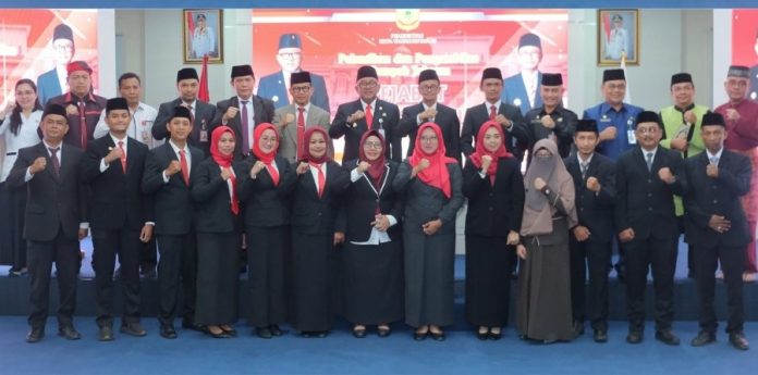 Pesan Wali Kota Tanjungpinang usai Lantik 13 Pejabat Fungsional