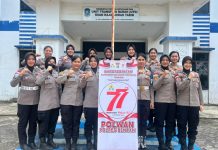 HUT Polwan ke 77, Polwan Polres Bintan Laksanakan Donor Darah dan Bakti Sosial Polwan Polres Bintan