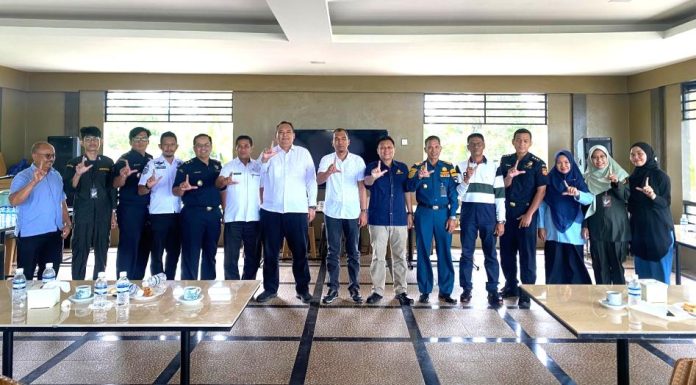Wakil Bupati Kabupaten Lingga hadiri Audiensi dan Sharing Informasi Kegiatan Perusahaan
