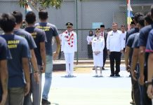 Serahkan Remisi HUT RI, Kedatangan Amsakar dan Li Claudia Disambut Yel-Yel Anti Narkoba oleh Warga Binaan remisi umum dan remisi dasawarsa bagi narapidana di Lapas Kelas II A Batam