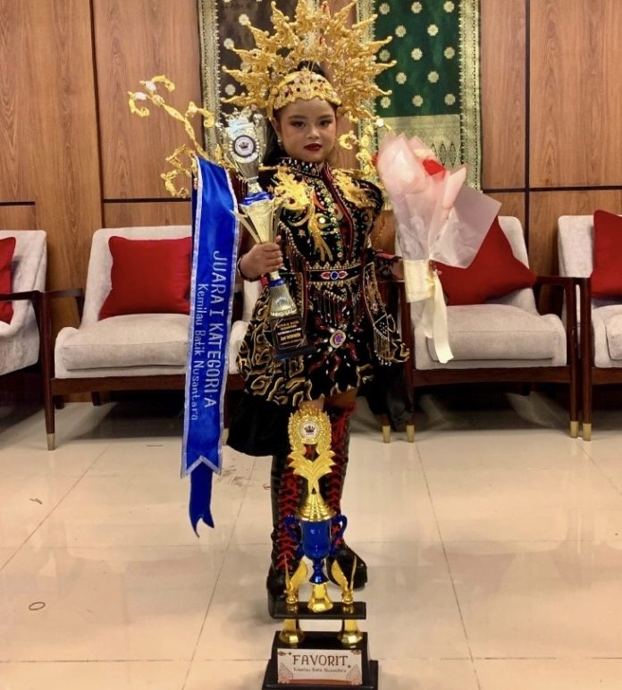 Natzua Juara I dan Favorit Kemilau Panggung HarHubNas 2025 Karimun. Foto Aman