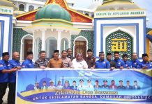 Bupati Anambas Aneng Hadiri Zikir dan Doa Bersama untuk Keselamatan Bangsa Bupati Anambas Aneng dan Zikir dan Doa Bersama