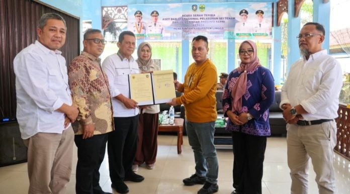 Pelabuhan Sei Tenam ke Pemkab Lingga,
