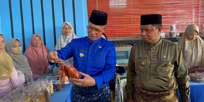 41 Kelompok SPKP di Siantan Gelar Bazar dan Luncurkan Unit Sembako