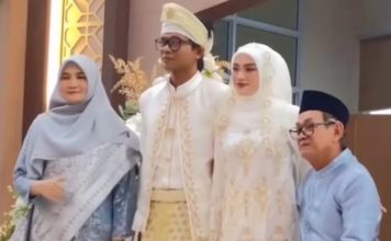 Selamat, Komika Dzawin Nur Menikah di Masjid Jabal Arafah Batam Komika Dzawi Nur Menikah