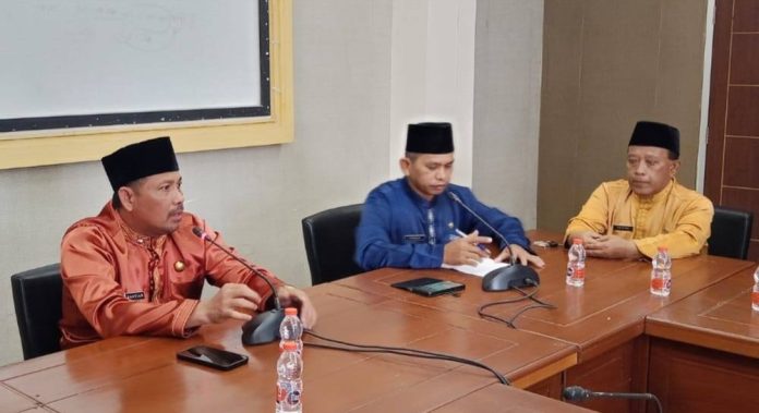 Sekda Anambas Pimpin Rapat Koodinasi Monitoring Pencegahan Korupsi Triwulan II