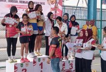 Inilah Daftar Peraih Medali Cabor Tenis Lapangan Porkot VI Kota Batam Tenis Lapangan Porkot VI Batam