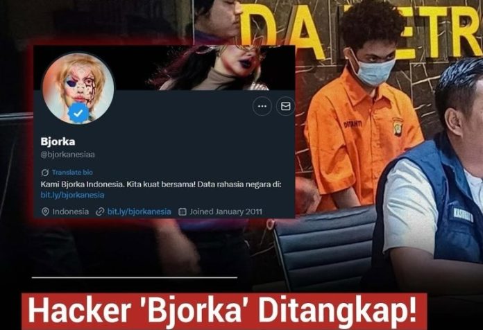 Polisi Tangkap Diduga Pemilik Akun X Bjorka Lagi Pacaran di Minahasa Sulawesi