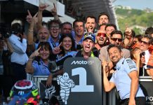Pebalap Gresini Racing Fermin Aldeguer Terharu Juara MotoGP Indonesia 2025 Mandalika Fermin Aldeguer