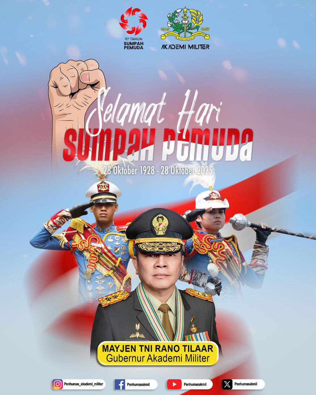 Pesan Membara Gubernur Akmil: Semangat 1928 Harus Menyala di Dada Setiap Taruna