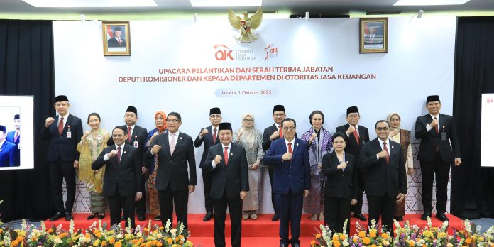 OJK Lantik Pejabat Baru Perkuat Organisasi