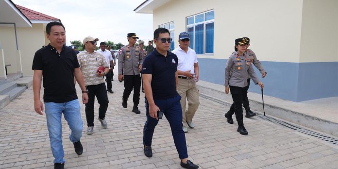 Perkuat Pengamanan Industri Strategis, Wakapolda Kepri Tinjau Pos Terpadu KEK Galang Batang