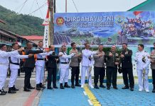 HUT TNI ke-80 di Perbatasan Anambas: TNI dan Polri Bersatu Menjaga Indonesia dari Ujung Negeri HUT TNI ke-80 di Perbatasan Anambas: TNI dan Polri Bersatu Menjaga Indonesia dari Ujung Negeri