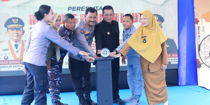 Wabup Bintan Dampingi Gubernur Kepri Launching Kampung Pangan Laut di Pengudang