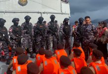 Lanal Tarempa Gelar Coffee Morning dan Joy Sailing di KRI Tjiptadi-381 Lanal Tarempa Gelar Coffee Morning dan Joy Sailing di KRI Tjiptadi-381