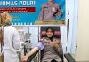 Polres Bintan Gelar Donor Darah Sambut HUT Humas Polri ke-74 Polres Bintan Gelar Donor Darah Sambut HUT Humas Polri ke-74