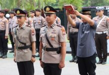 Kapolresta Barelang Pimpin Sertijab Ipda Bobby Pratama Jabat Kapolsek Bulang Batam Kapolsek Bulang Batam