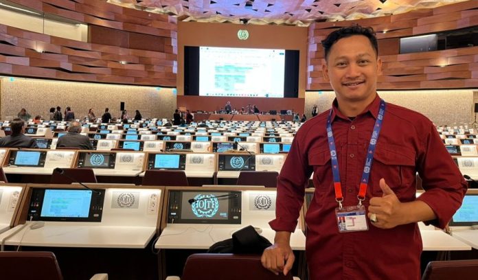 Ketum Konfederasi KASBI Sunarno Hadiri Konferensi Perburuhan Internasional di Geneva Swiss