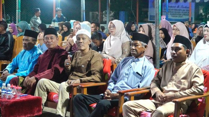 Sekda Lingga Hadiri Pentas PAI se-Kabupaten di Desa Panggak Laut